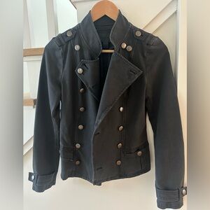 Women's Black Marrakech Military Jacket XS